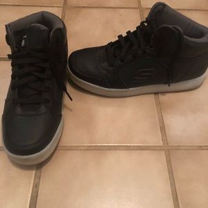 Sketchers Size 7 (sz 8 in Womens) Rechargeable Light Up Shoes